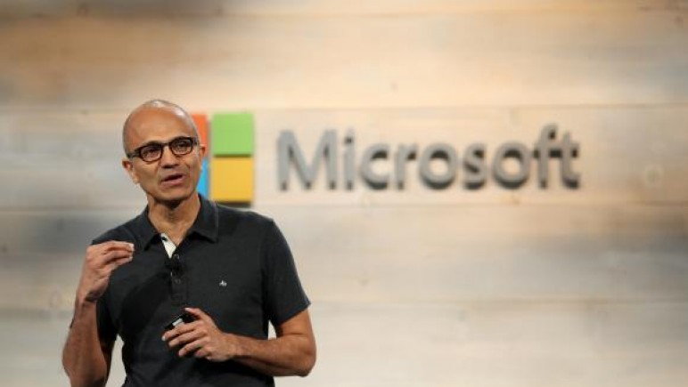 Microsoft sales beat Street hopes, cloud profits up