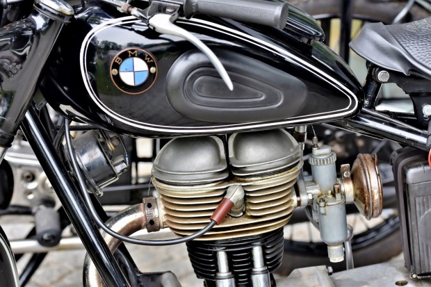 MOTORCYCLE BMW ENGINE BICYCLE