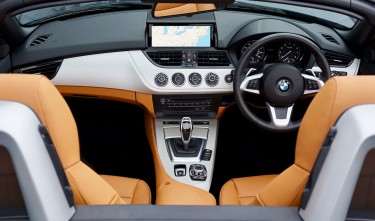 Black, Brown, and Gray Bmw Car Interior View